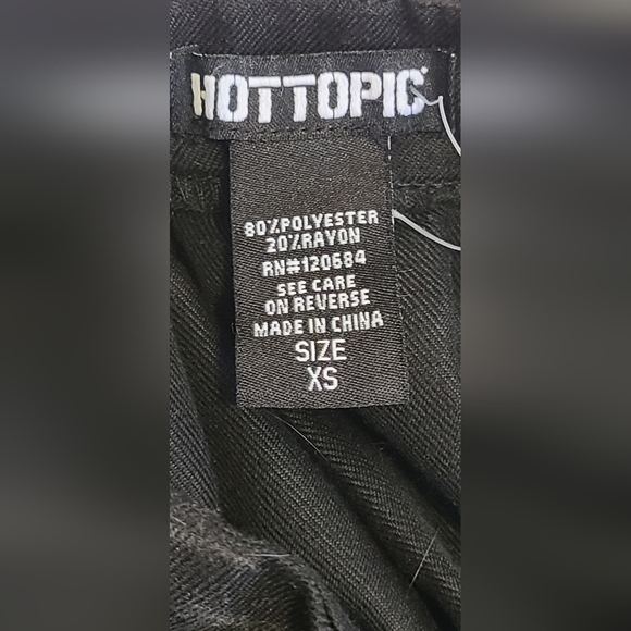 Black and white Hot Topic skirt size XS - Picture 2 of 2